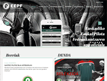 Tablet Screenshot of euskalpilota.org